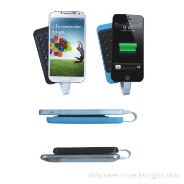 4000mAh Mobile USB Power Bank with Vacuum Base for Smartphones